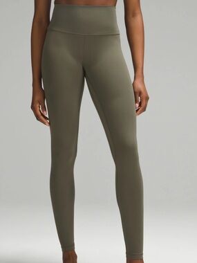 Lululemon 0 Align 28” Army Green ARMG High Rise Leggings Tights Pants